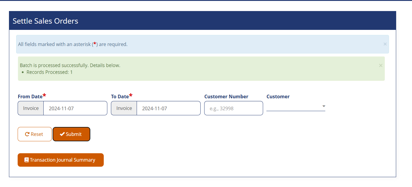 Batch Capture