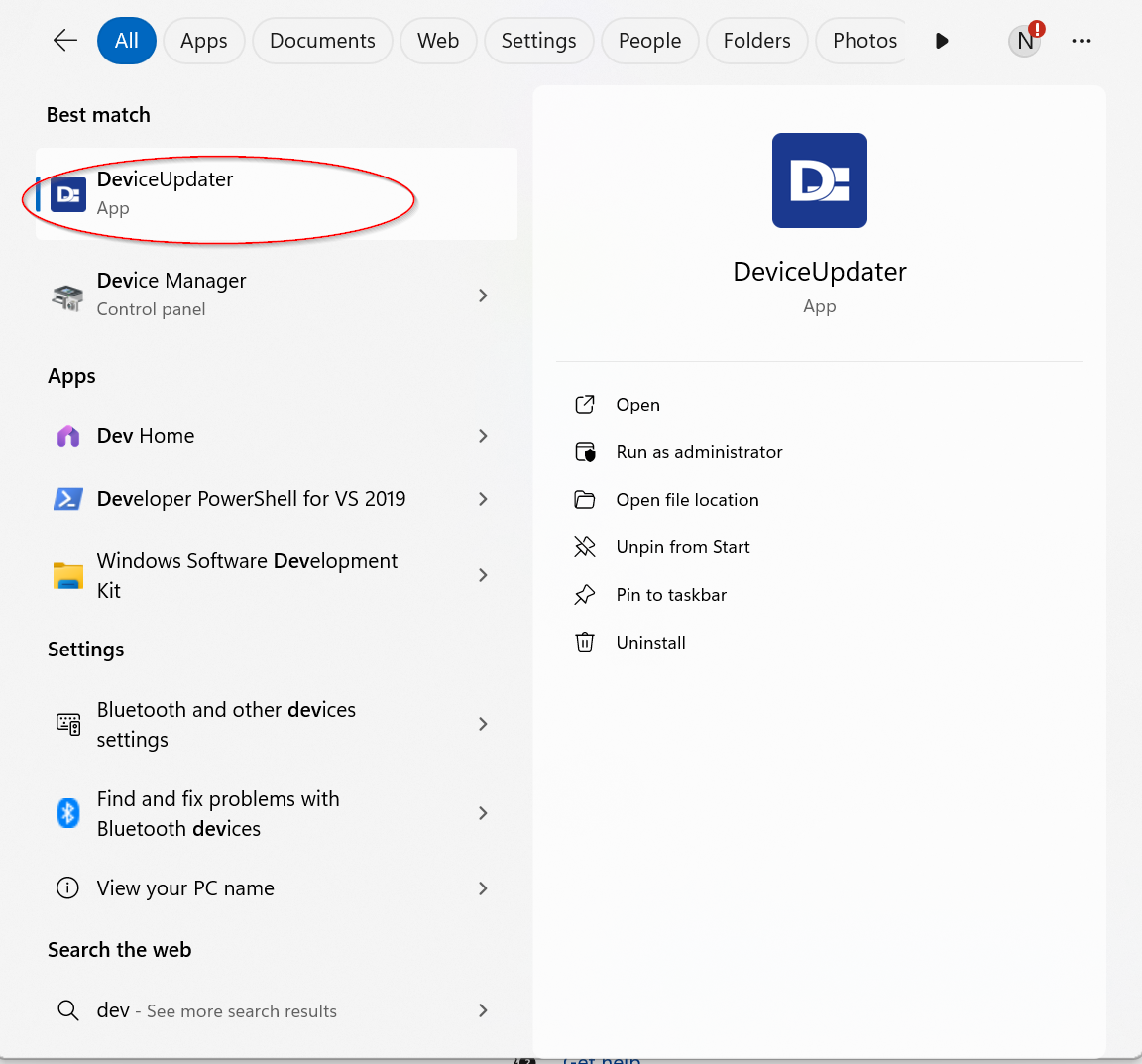 Device Updater