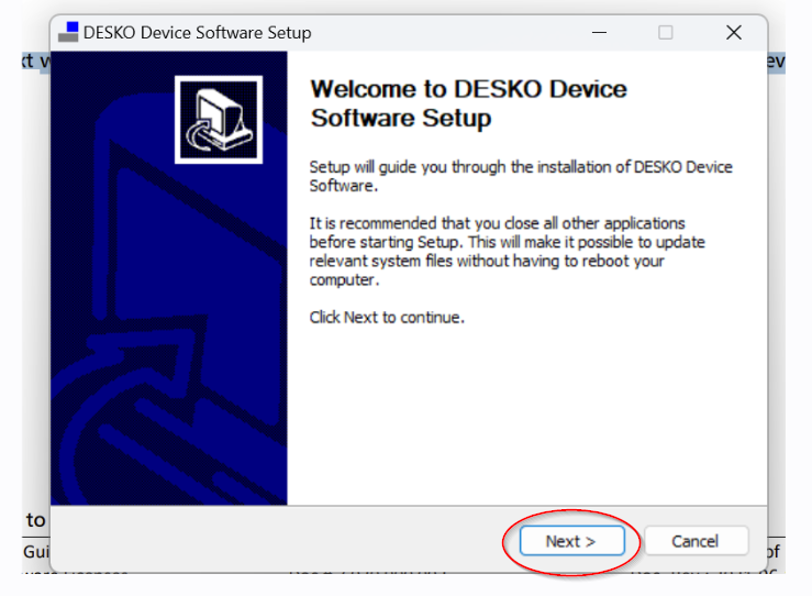 Install Desko