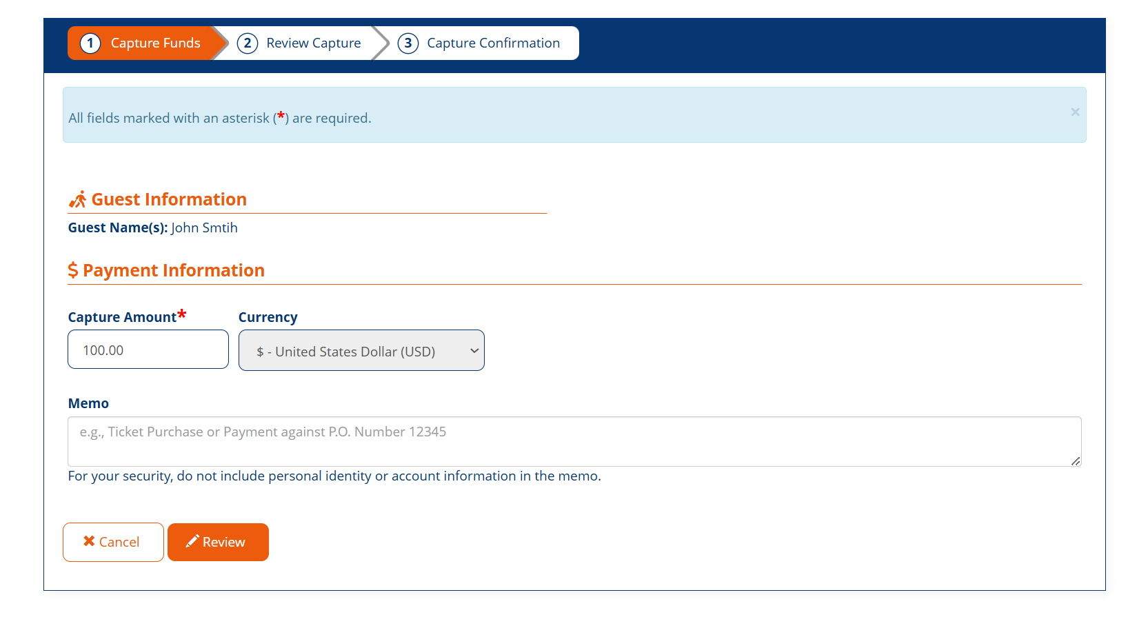 Transaction Detail