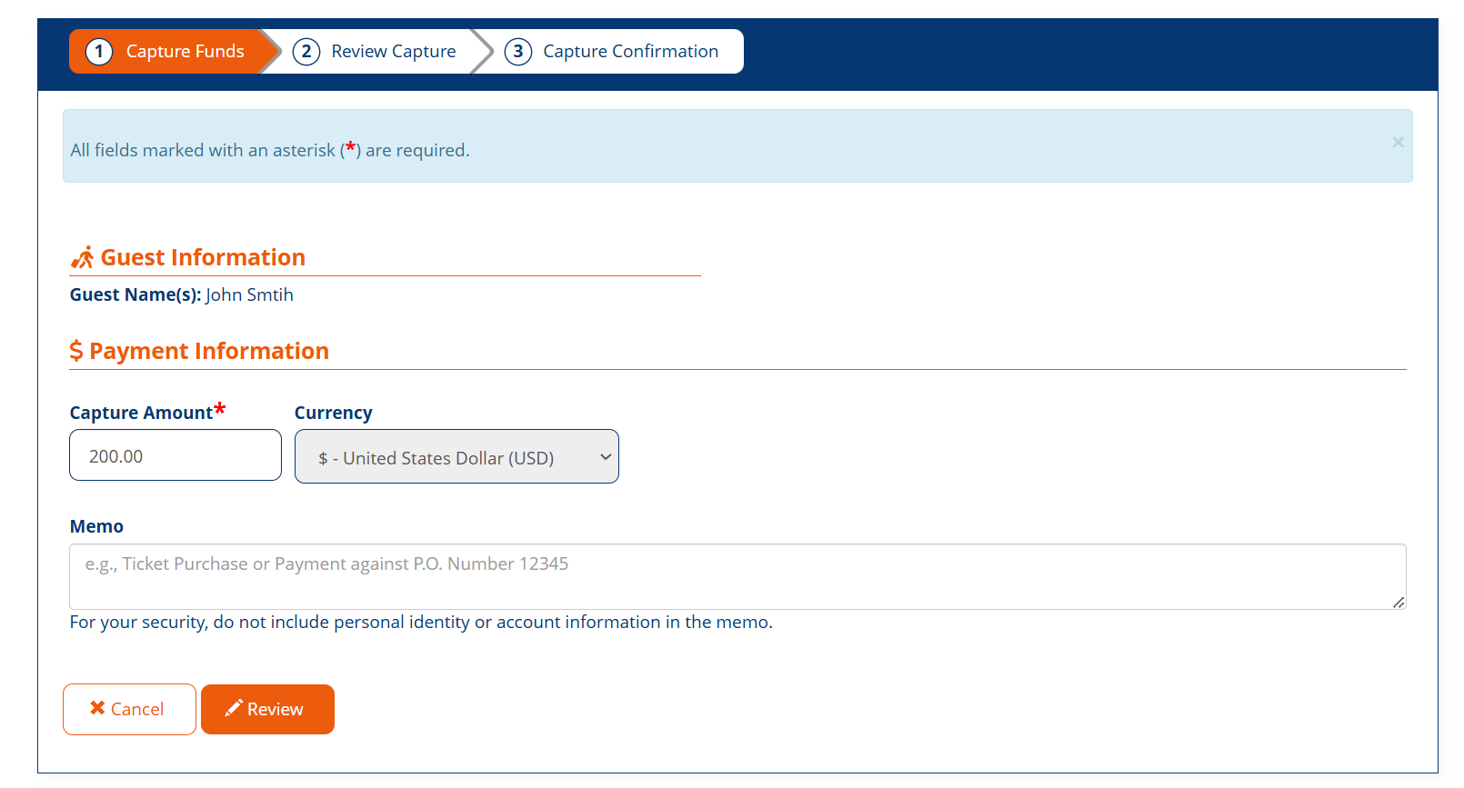Transaction Detail
