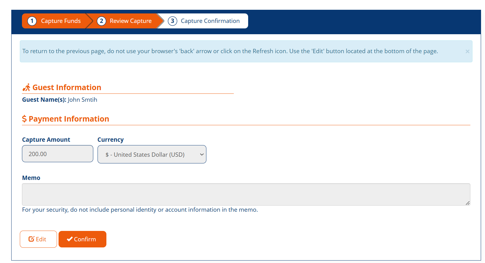 Transaction Detail