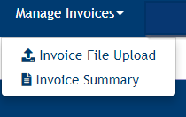 Manage invoices