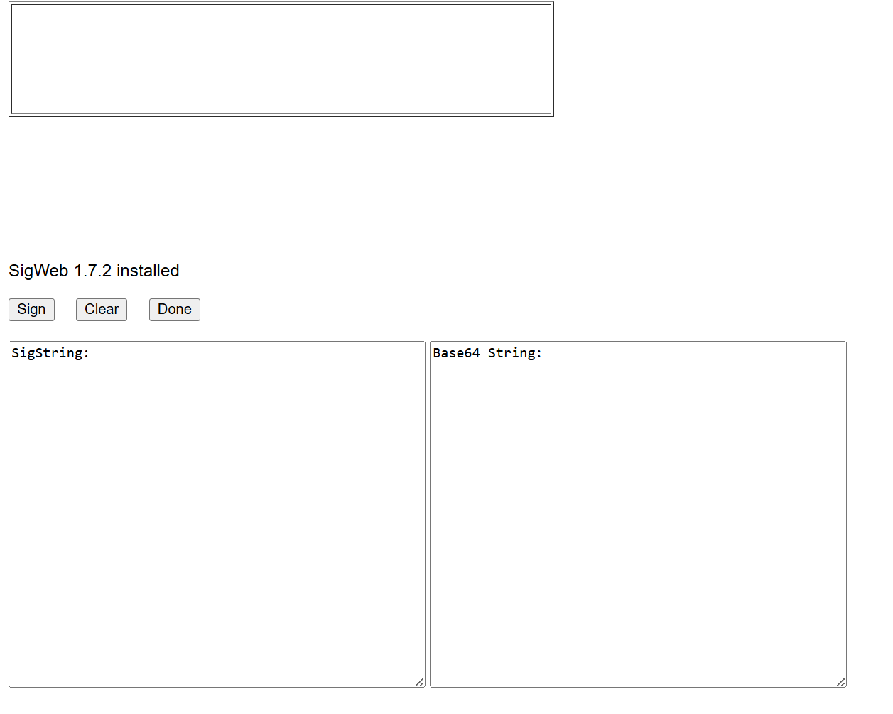 Demo page