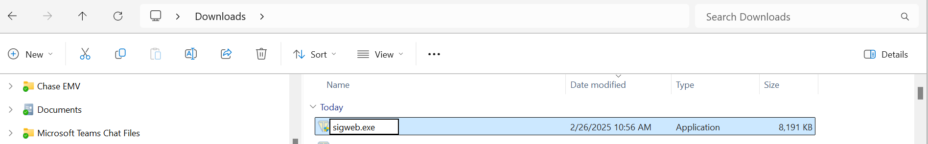 Locate file