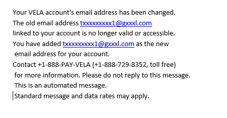 Change Email
