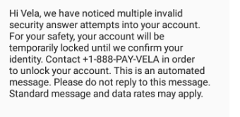 Invalid Security Answer Attempts